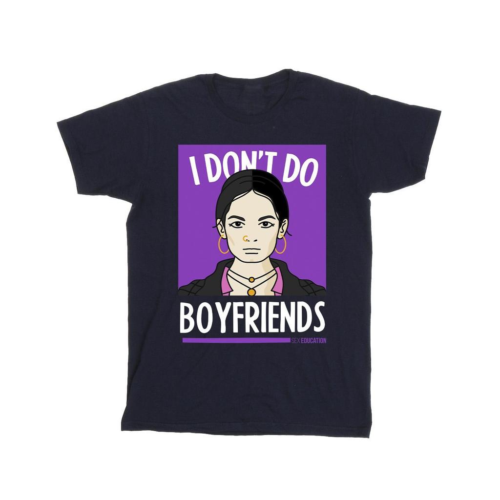 Netflix Mens Sex Education I Don´t Do Boyfriends T-Shirt