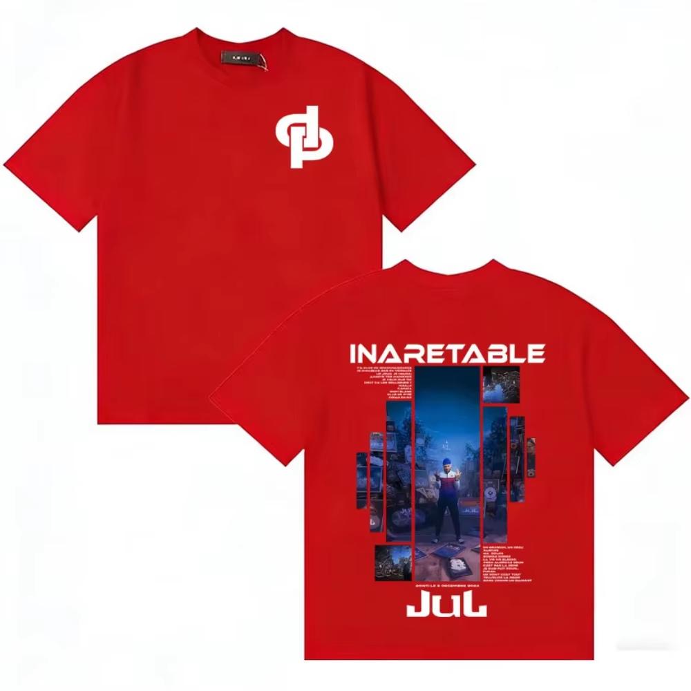 Rapper Jul Inarretable Harajuku Street Style Crew Neck Casual Fashion Unisex Summer Comfortable Unisex And Unisex TShirt