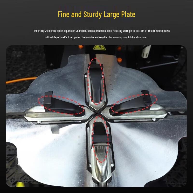 Kedehe 24-inch Fully Automatic Car Tire Changer Machine CN plug (adapter included)