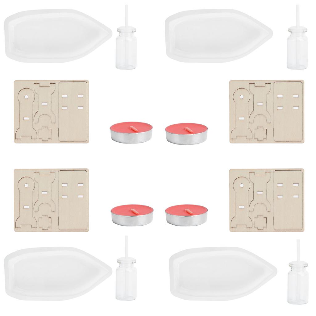 4 Set Steam Boat Science Kit Candle Powered DIY Physics Equipment Experiment Learning Toy