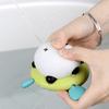 Lo&J KC Certified Same-day Shipping Tube Riding Pig Hippo Piggy Boat Water Gun Wind-up Toy Bath Play, Korean Bath Toys