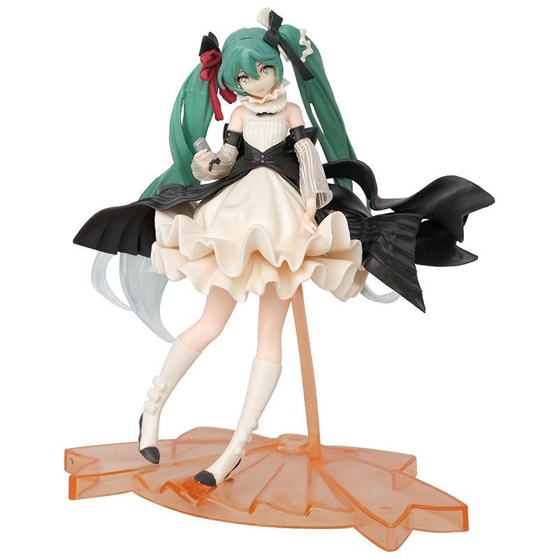 Фигурки Kawaii Купальник Vocaloid ПВХ Коллекционная модель Игрушки Подарок Девочке