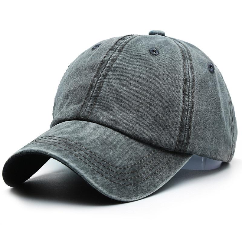 Fashion New Vintage Washed Cotton Baseball Cap Parent Kids Adjustable Solid Color Casual Sun Hats For Boy Girl Spring Summer