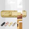 Solid Sliding Bolts A-type Door Lock Polishing Door Lock Simple Door Bolt Door
