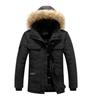 Cotton-padded Jacket Men's Autumn and Winter Thickened Cotton-padded Jacket Mid-length Men's Hooded Trendy Jacket Cotton-padded Jacket