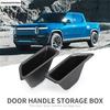 For Rivian R1T R1S   2024 Car Center Console Lower Storage Box Organizer Tray Drink Water Cup Holder Panel Accessories