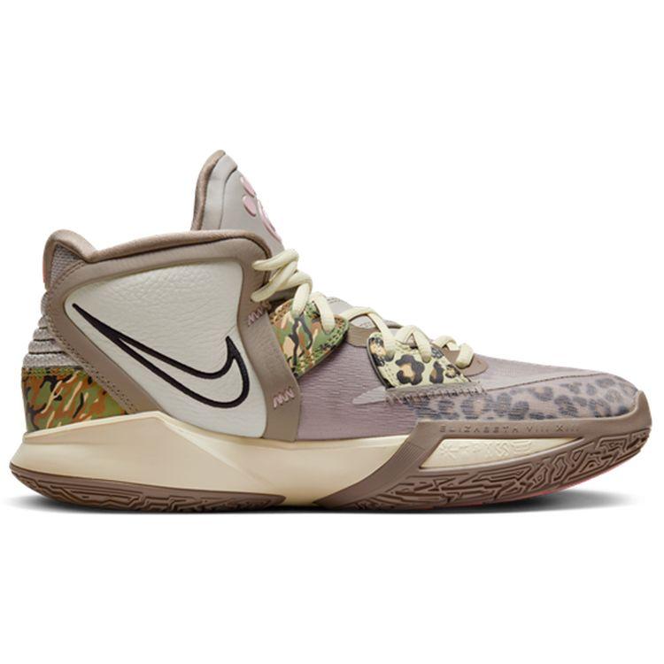 Nike Кроссовки унисекс Kyrie Infinity EP Leopard Camo Tan Light-Iron-Ore Moon-Fossil DC9134-006