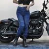 VOLERO для отдыха, винтажные эластичные мотоциклетные брюки + мотоциклетные джинсы для женщин, езда + мотоциклетные гонки, непромокаемые брюки для езды на мотоцикле