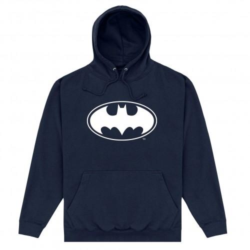 Batman Унисекс Худи с монохромным логотипом для взрослых