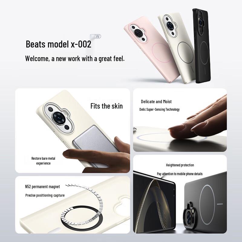 KEKLLE Magsafe Frosted Phone Case for Huawei Nova Series