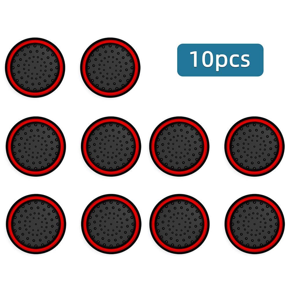 10 шт. Накладки на стики геймпада для PS5 PS4 PS3 Xbox 360 One Series X S Силиконовые светящиеся накладки на джойстик