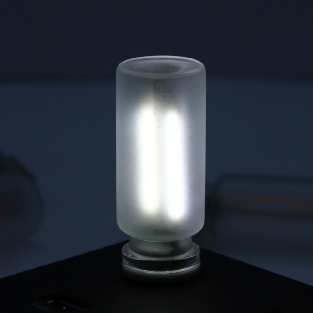 LED Retro Edison Light Bulb 0.3W DC5V USB Dimming Touch Tube Light Source Mobile Power Light Night light Bedside Light Laptop
