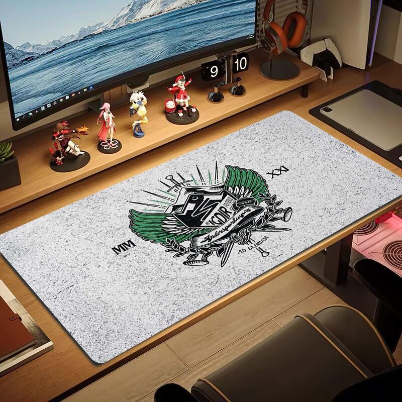 Iğdır FK duvar kağıdı Color Mouse Pad Large Gaming Table Cushion Non-slip Laptop Tablet Big Mousepad XXL Mat Mini PC Playmat With Lock edge