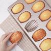 12-Hole Shell Design Cake Baking Pan Perfect for Holiday Dessert Making