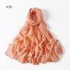 58 Colors Women Candy Color Voile Scarf Plain Solid Pashmina Female Warm Cotton Viscose Scarves Blanket Shawls And Wraps Bufanda