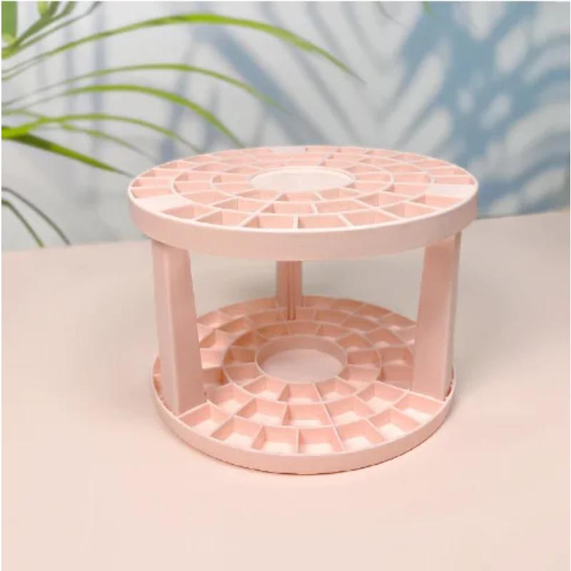 Хранение кистей для макияжа Многофункциональный держатель для косметических кистей большой емкости Подставка для сушки на воздухе Легкий и простой в установке