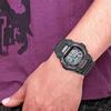 Casio Серия G-Shock Модный тренд Цветной блок Уличный Приливная Лунная фаза ЖК-дисплей Спортивные Водонепроницаемые Кварцевый механизм Ремешок из смолы G-7900-1DR