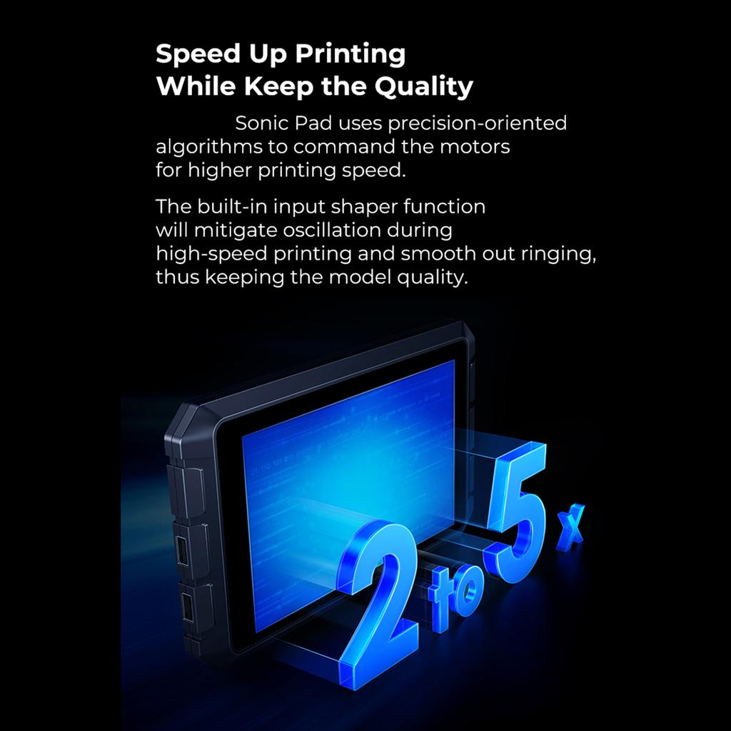 Creality 3D Sonic Pad для FDM 3D-принтера с несколькими интерфейсами 7-дюймовый сенсорный экран ОЗУ 2 ГБ ПЗУ 8 ГБ Интегрированный дизайн