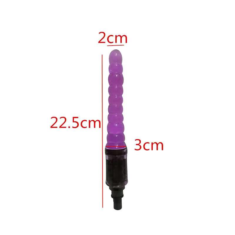 Fascial Gun Dildo Head Vibrator for Erotic Simulation (18~19mm)