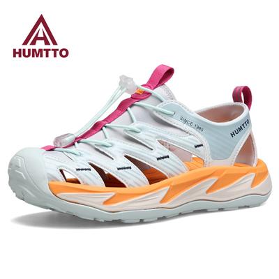 Быстросохнущие уличные женские сандалии, дышащие летние нескользящие пляжные сандалии для женщин, повседневные женские кроссовки из некожи