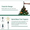 Universal Design Christmas Tree Topper Stand Lightweight Decoration Holder  Holiday Decor