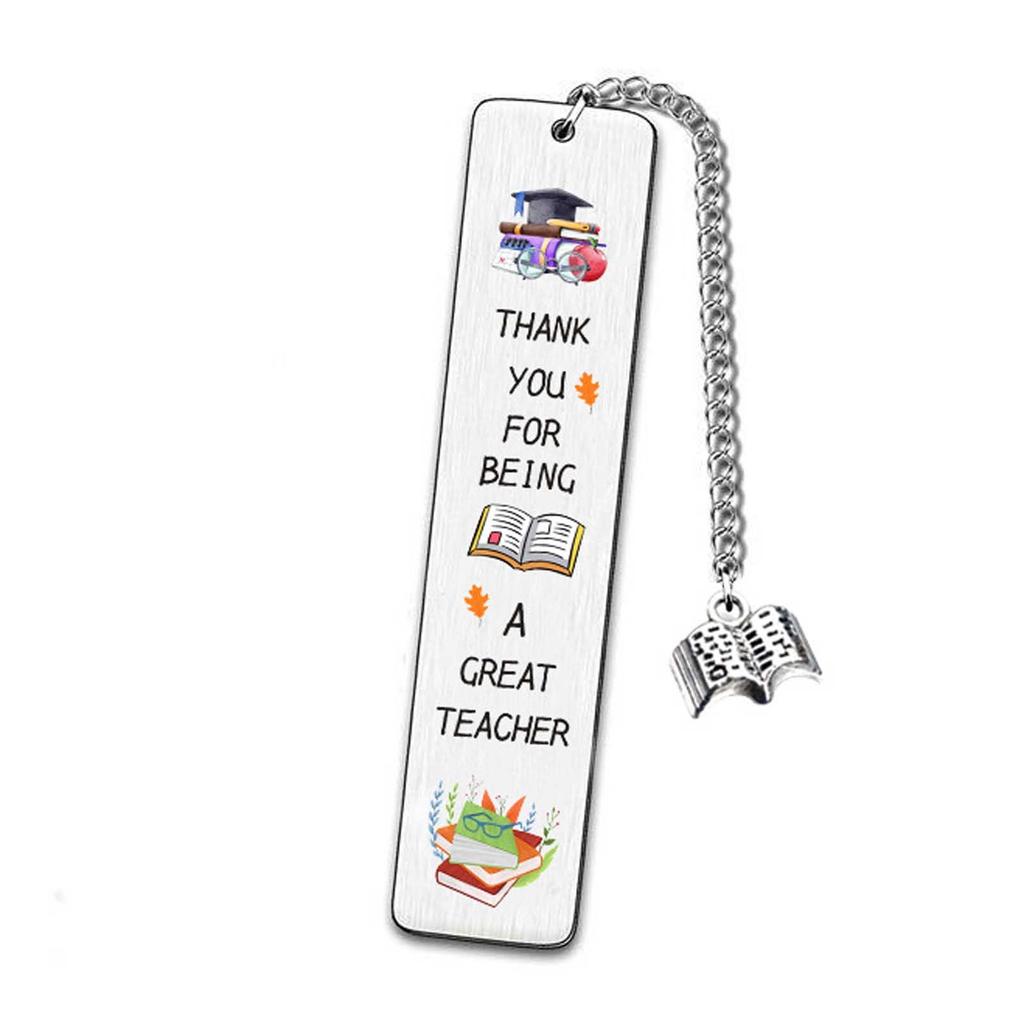 Рождественские подарки учителю, закладки для учителей с подвесками, возвращение в школу, окончание года, выход на пенсию, день рождения