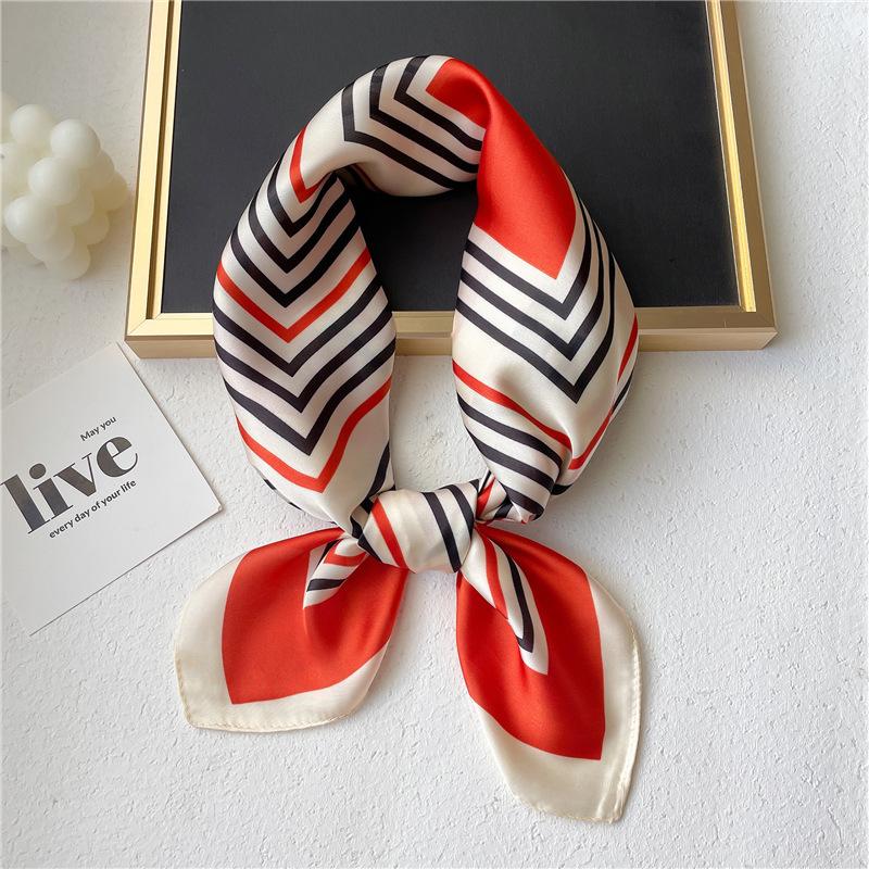 70 * 70 см новый шелковый маленький квадратный шарф для защиты шеи женщин профессиональный шарф универсальный шарф для волос шарф