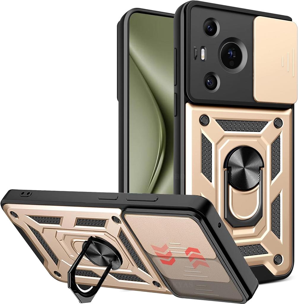 Armor Case For Huawei Nova 12 SE 12S 12i 11 Pro 11i Nova 10 SE Cover Lens Protection With Ring Magnetic Holder Coque Fundas