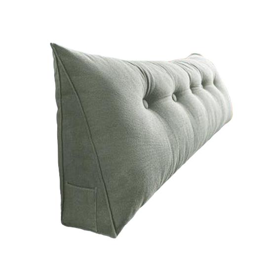 Подушка-клин для изголовья Треугольная подушка для изголовья с боковым карманом Подушка-валик для кровати