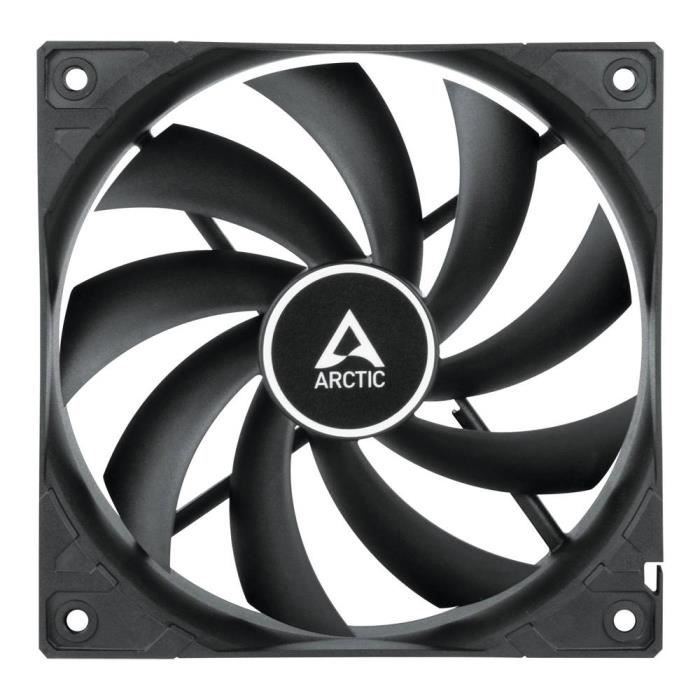Ventilateur De Boîtier ARCTIC F12 TC - Contrôle Automatique De La Température - Noir - 120 X 25 X 120 Mm