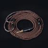 KBEAR 16 Core Pure Copper Earphone Cable 2PIN/MMCX/QDC Earbuds Connector Use For KZ EDX ZSN PRO  BLON BL-03 KBEAR KS1 Headphone
