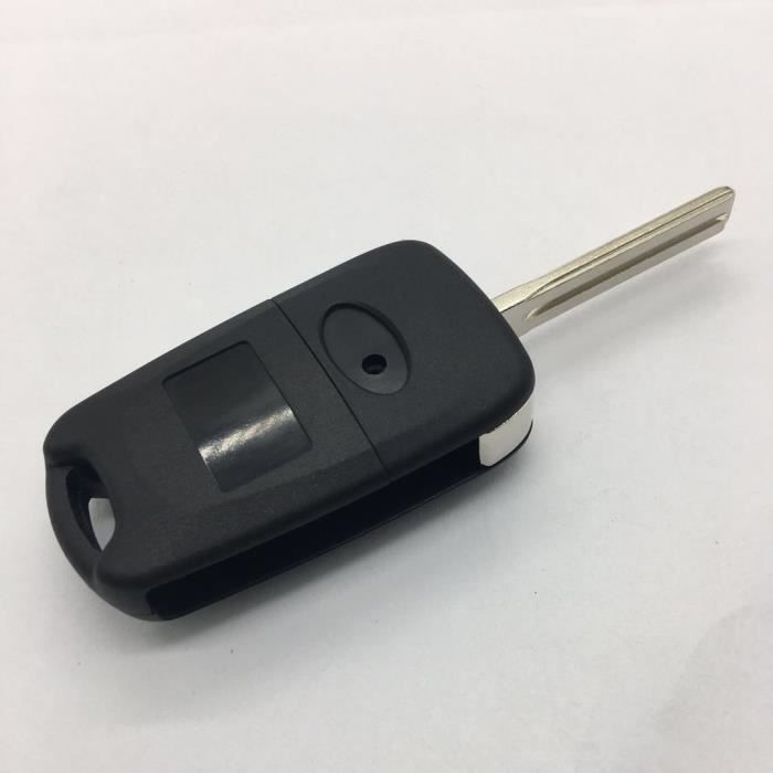INF 3-button Folding Car Key Shell for HYUNDAI Kia The Black