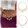 Imitation Pearl Shell Starfish Waist Chain Adjustable Women's Necklace  Dress Accessories