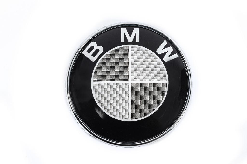Эмблема Карбон, Турция (82мм) для BMW 5 серия E-34 1988-1995 гг