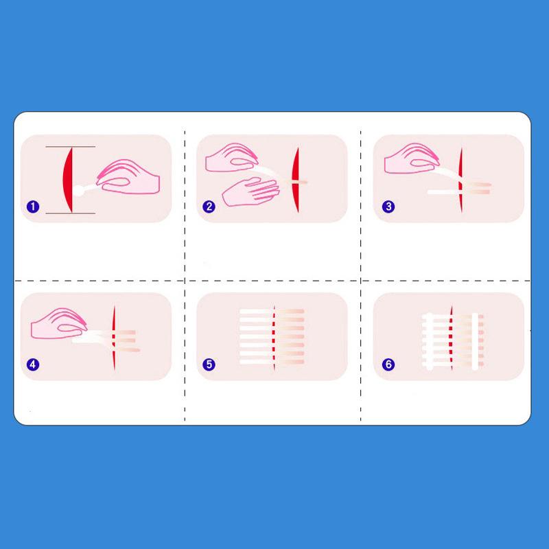 Полоски для закрытия ран после родов, пластырь для косметической хирургии, безшовный пластырь, хирургическая лента без швов