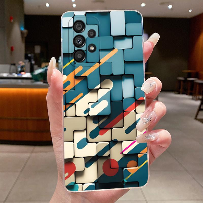 Чехол для Samsung Galaxy A53 A33 A73 A23 5G Прозрачная задняя крышка Роскошный Дракон Милый Крутой Мальчики Девочки Силиконовые Чехлы для A 23 33 53 73