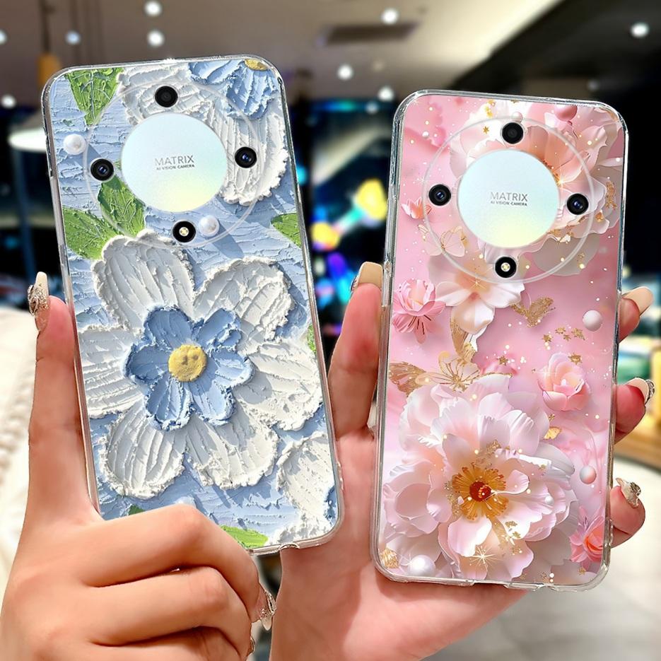 Чехол для Honor X9a Magic5 Lite Популярный Роскошный Расписной Чехол Мягкий Тонкий Чехол для Телефона Для Honor Magic 5 Lite HonorX9a Задняя Крышка Сумки