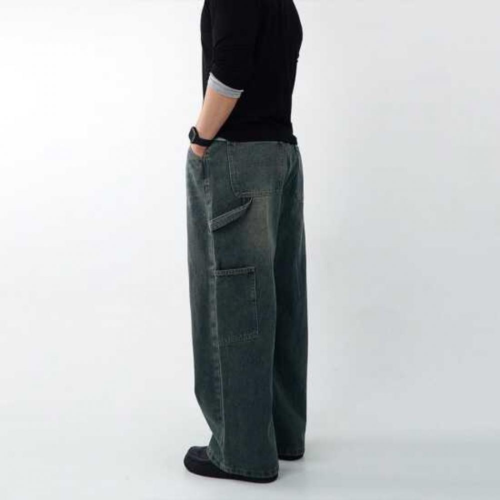 Onl Men S Wide jeanS Black