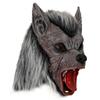 Halloween Spooky Werewolf Mask Weird Realistic Breathable Latex Scary Mask for Halloween Party Accessories