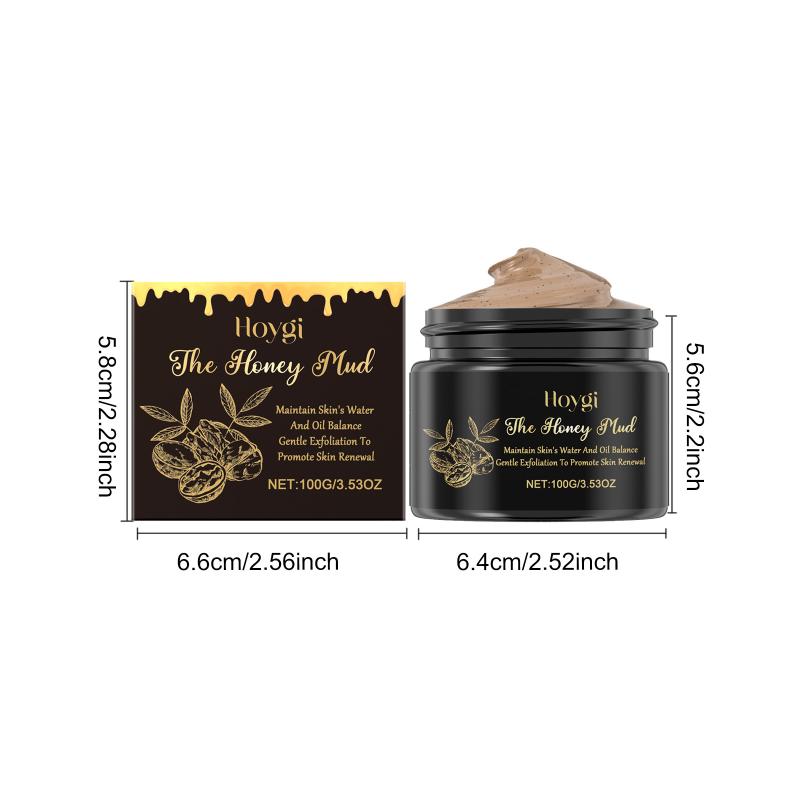 Honey Body Scrub Nourishing Moisturizing Gentle Oil Control Cleanse Skin Refreshing Non Greasy Exfoliator For Smooth Skin