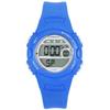 J-AXIS Men's ACY16-BL (CYBEAT Digital Sun Flame) Round Watch Blue Digital