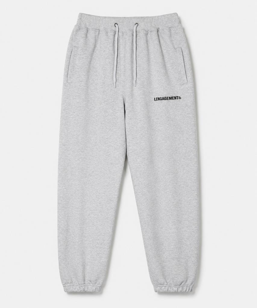 LENGAGEMENT Seamless Story Logo Jogger Pants [Gray]