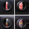 2 шт. автомобильные наклейки для MINI COOPER R56 R55 R60 R61 Countryman F55 F56 F60, кристалл, эпоксидный интерьерный аксессуар, дверная ручка автомобиля