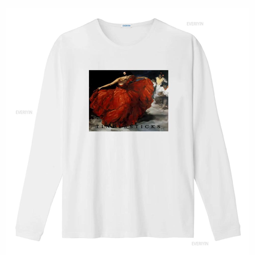 Футболка TINDERSTICKS Арт-принт Фламенко Доступна в размерах S M L XL винтажная Стиранная Унисекс Универсальная мода