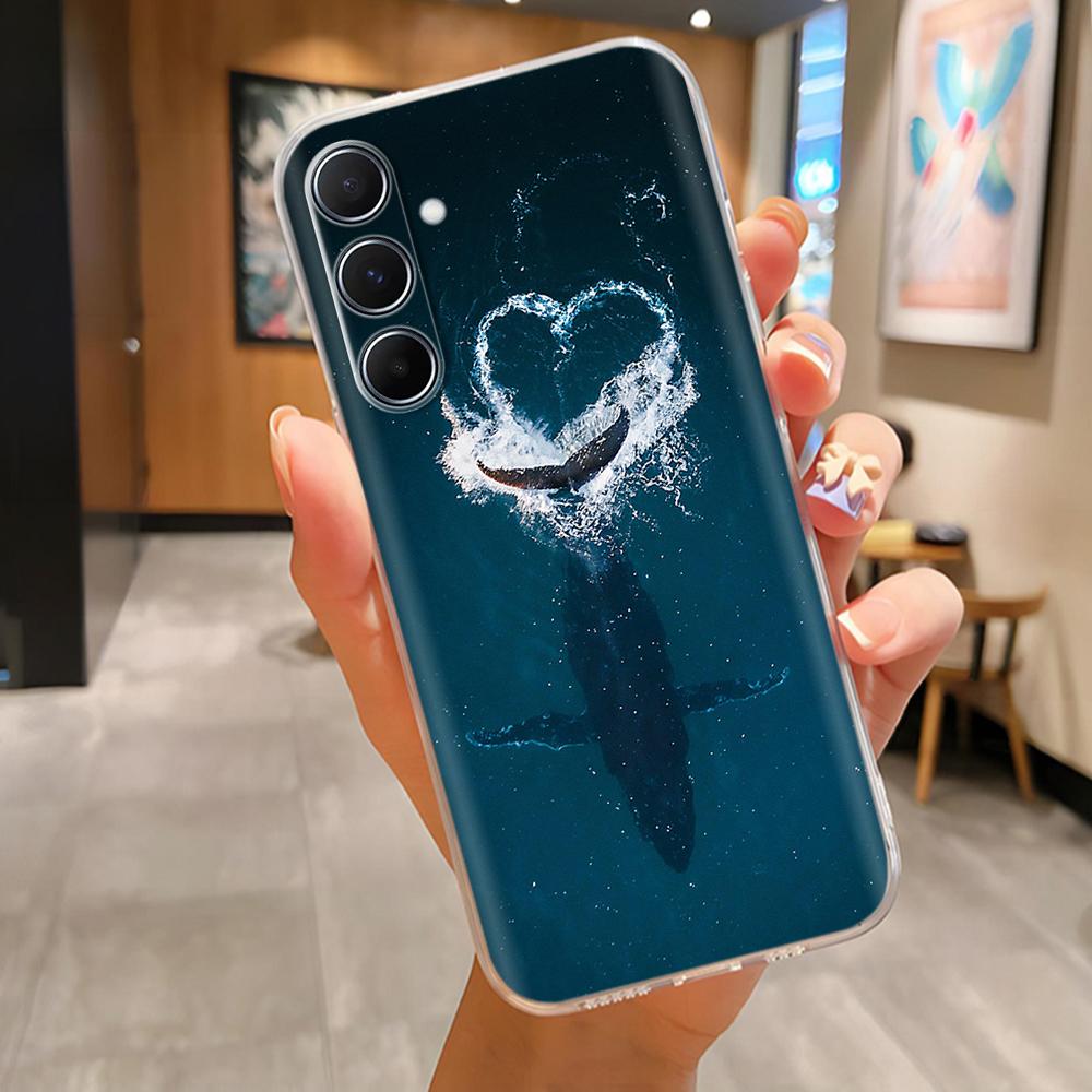 Для Samsung A36 Чехлы Силиконовый Мягкий Чехол для Телефона Для Samsung Galaxy A36 5G GalaxyA36 Прозрачный ТПУ Задняя Крышка Чехол Capa Fundas мрамор
