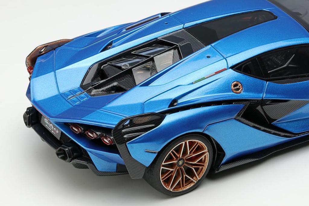 EIDOLON COLLECTION Lamborghini Sian FKP 37 2019 Blue Eye Gil Finished Product 1/43