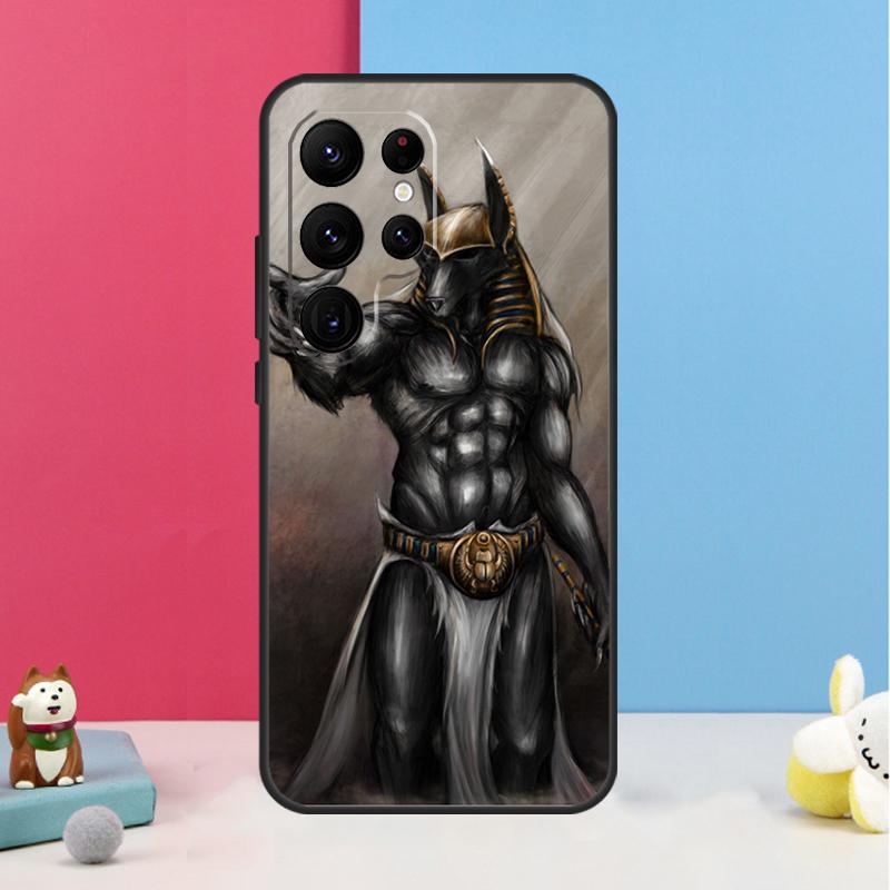 Египет Нефертити Анубис Анх Чехол Для Samsung Galaxy S25 S26 Ultra S20 S21 S22 S23 S24 S10 Plus S25 FE Задняя Крышка Корпус