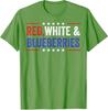 Red White and Blueberries Patriot Freedom TShirt Unisexs Fashion Letters Printed Saying Tee Novelty Gift Cotton Political Outfit