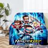Ninja Kidz Theme Printed Blanket - Perfect for Couch, Bed, Travel & Outdoor Use | Machine Washable, Cozy & Durable.