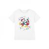Childrens/Kids Mickey & Minnie Mouse Kiss Christmas T-Shirt